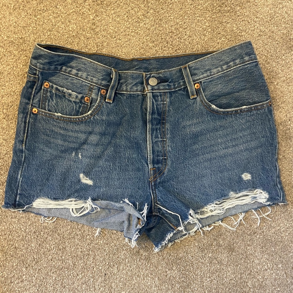 Levi denim shorts